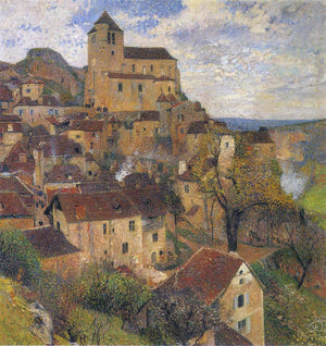 Saint Cirq Lapopie - Henri Martin