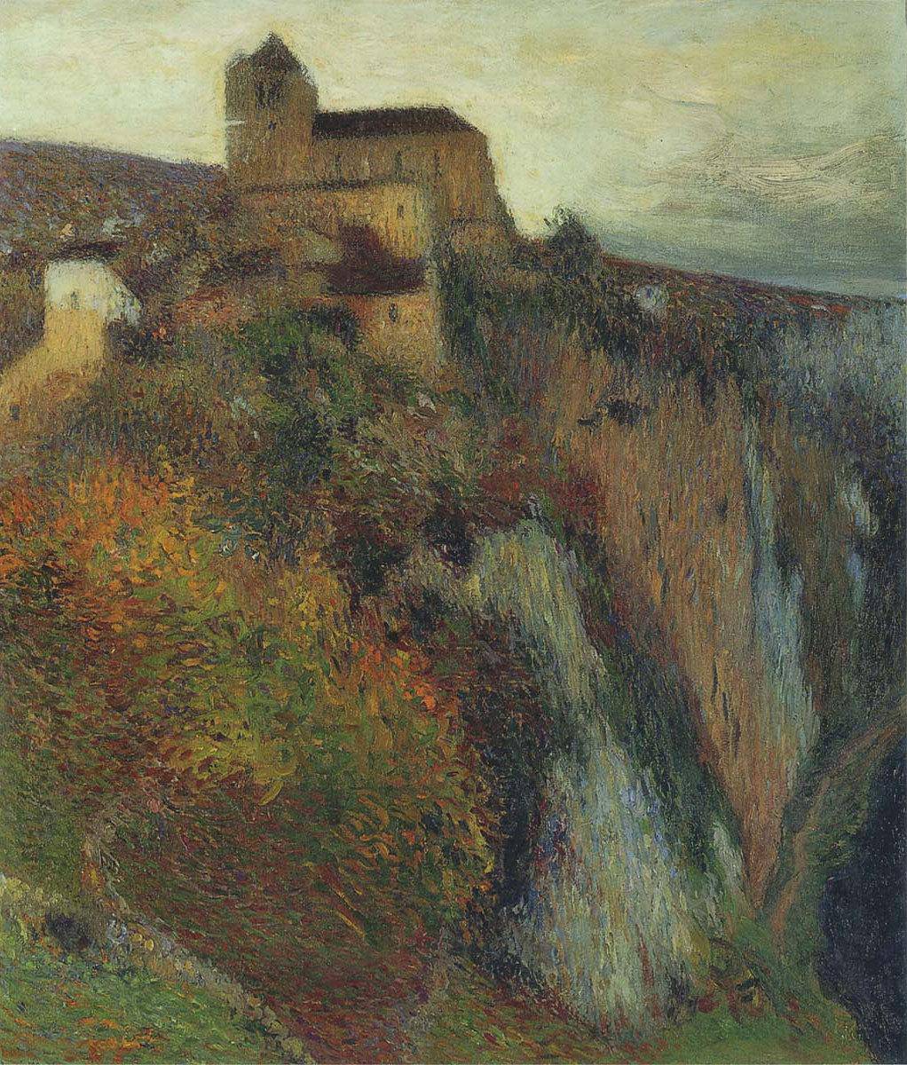 Saint-Cirq-Lapopie in Evening - Henri Martin