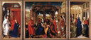 Saint Columba Altarpiece by Rogier van der Weyden, religion oil painting wall art, Northern Renaissance
