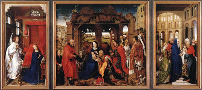 Saint Columba Altarpiece in living room