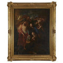 Saint Dorothy being presented to the Trinity by the Virgin Mary by Erasmus Quellinus the Younger — group oil painting wall art, Baroque