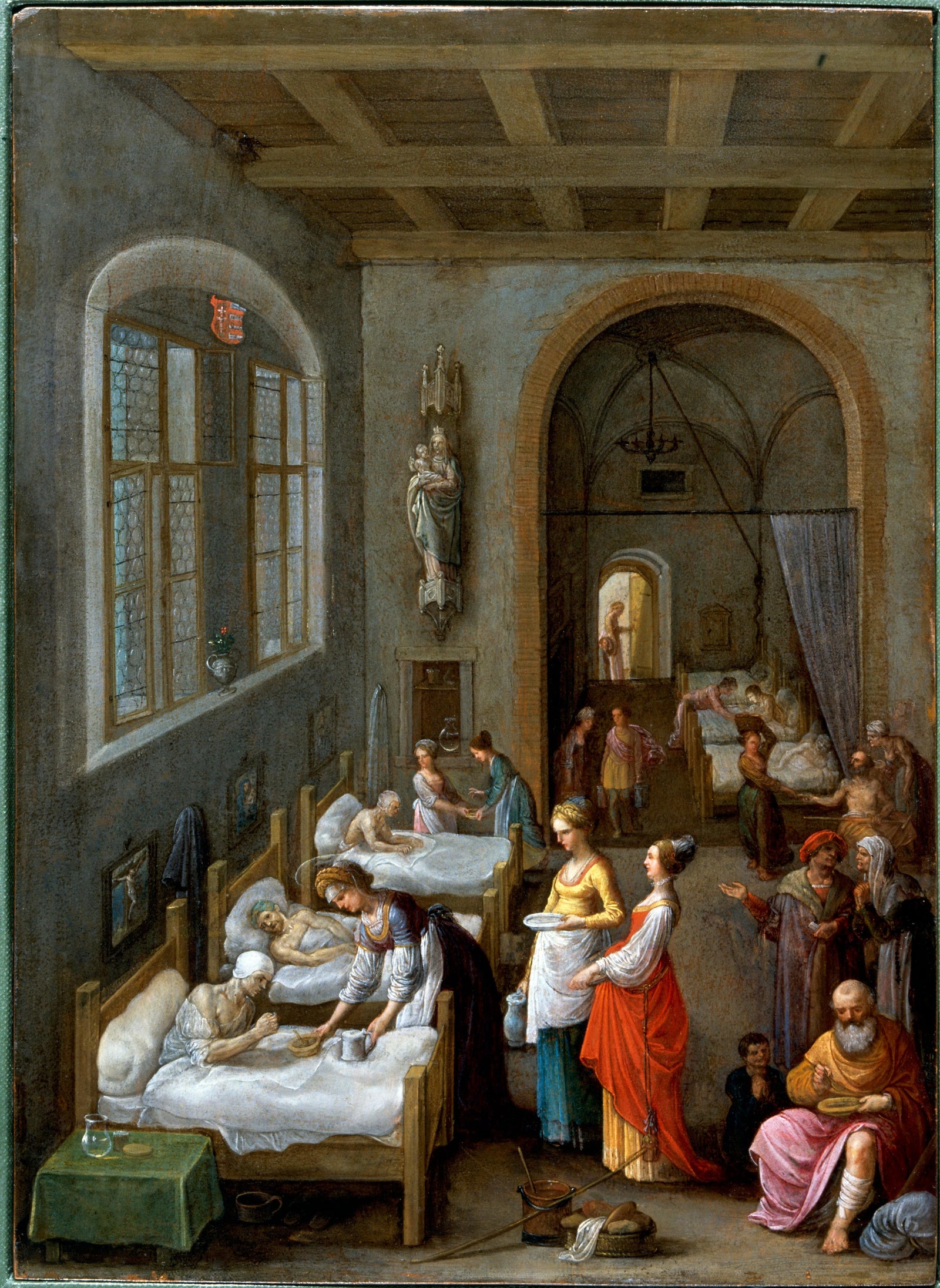 Saint Elizabeth of Hungary Bringing Food for the Inmates of a Hospital
