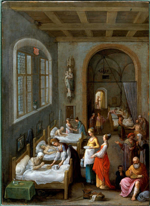 Saint Elizabeth of Hungary Bringing Food for the Inmates of a Hospital