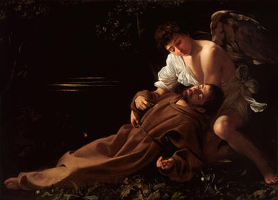 Saint Francis of Assisi in Ecstasy in entryway