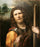 Saint George in hallway