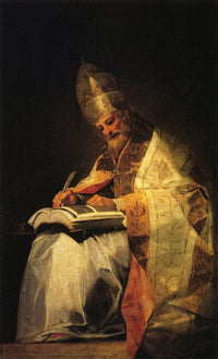 Saint Gregory by Francisco Goya — hand-painted cultural oil painting reproduction on canvas