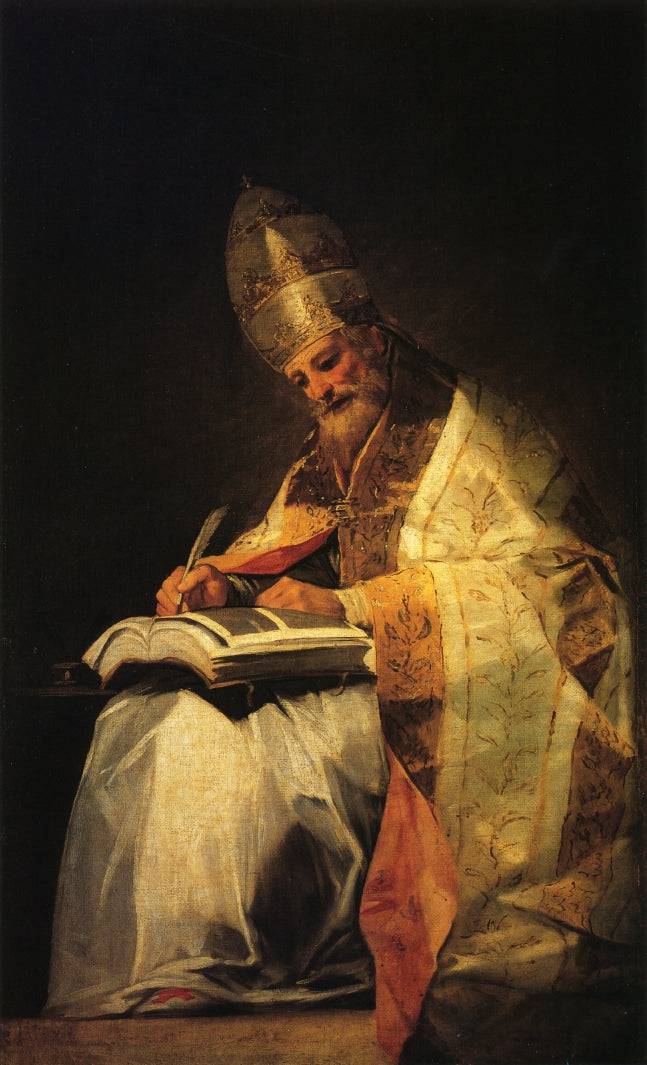 Saint Gregory - Francisco Goya