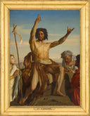 Saint Jean Baptist by Alexandre Cabanel — hand-painted cultural oil painting reproduction on canvas