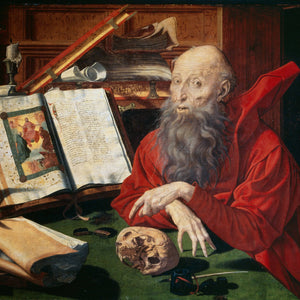 Saint Jerome in his study