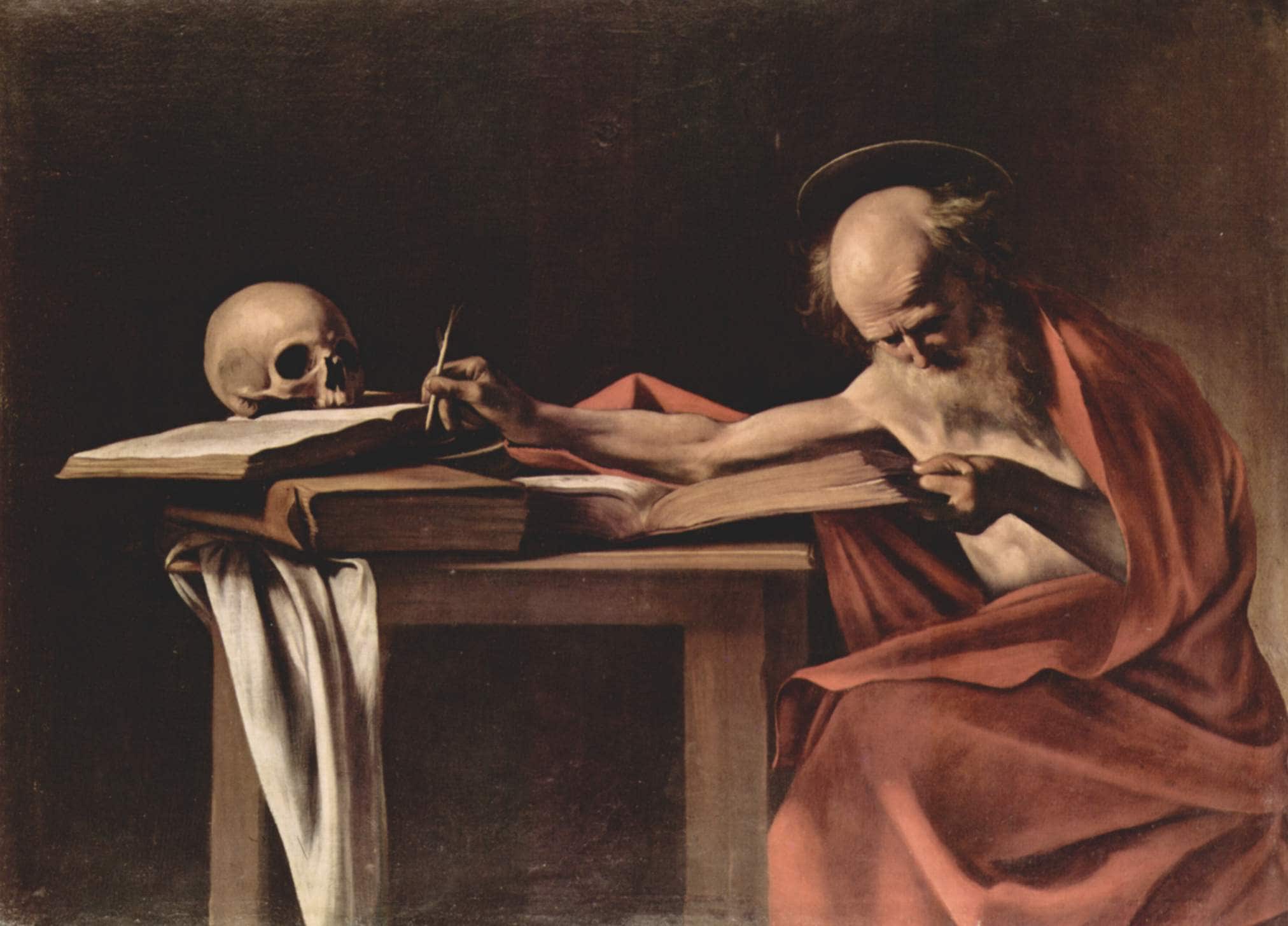 Saint Jerome Writing - Caravaggio