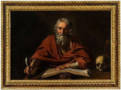 Saint Jerome Writing in entryway