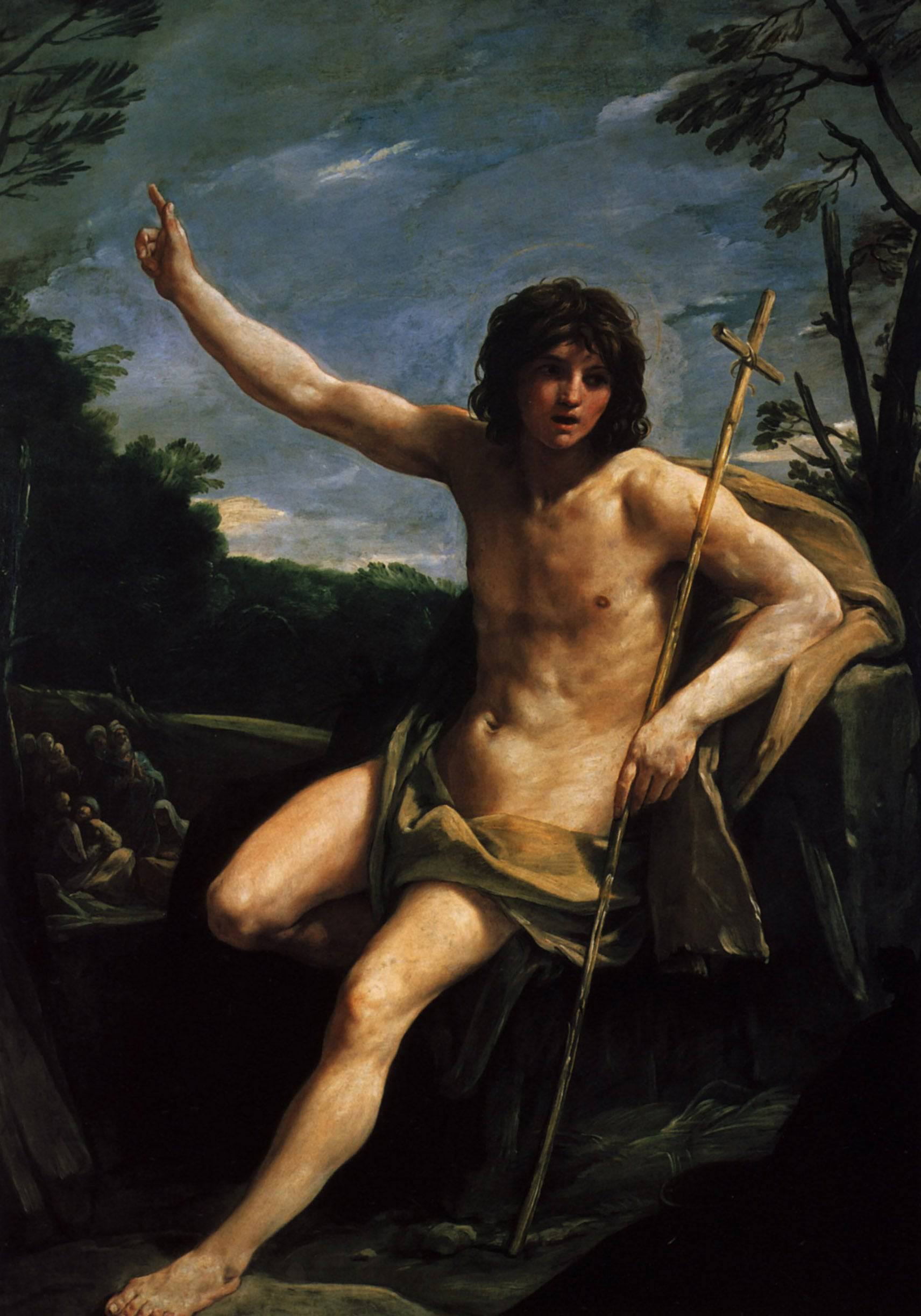 Saint John the Baptist - Guido Reni