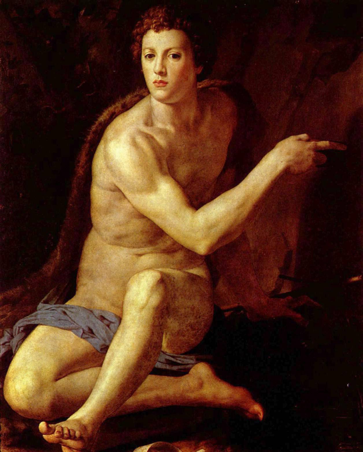 Saint John the Baptist - Agnolo Bronzino