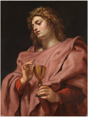 Saint John the Evangelist - Peter Paul Rubens