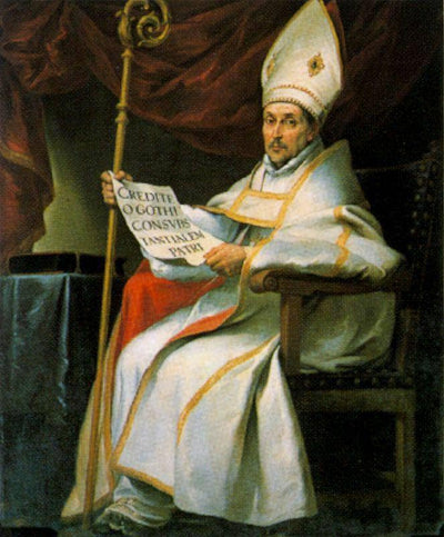 Saint Leander of Seville in dining room