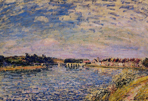 Saint Mammes Evening - Alfred Sisley