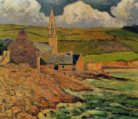 Saint Michel's Church by Maxime Maufra — hand-painted architectural oil painting reproduction on canvas