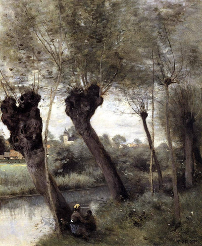 Saint Nicholas les Arras, Willows on the Banks of the Scarpe in entryway