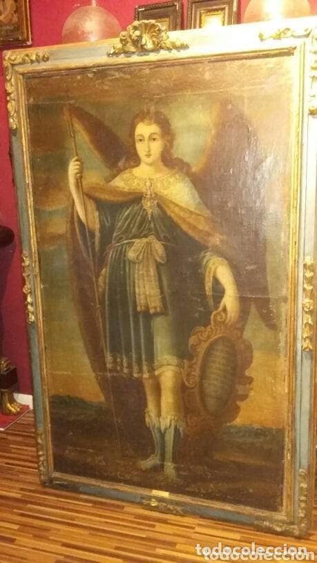 Saint Raphael the Archangel on gallery wrap