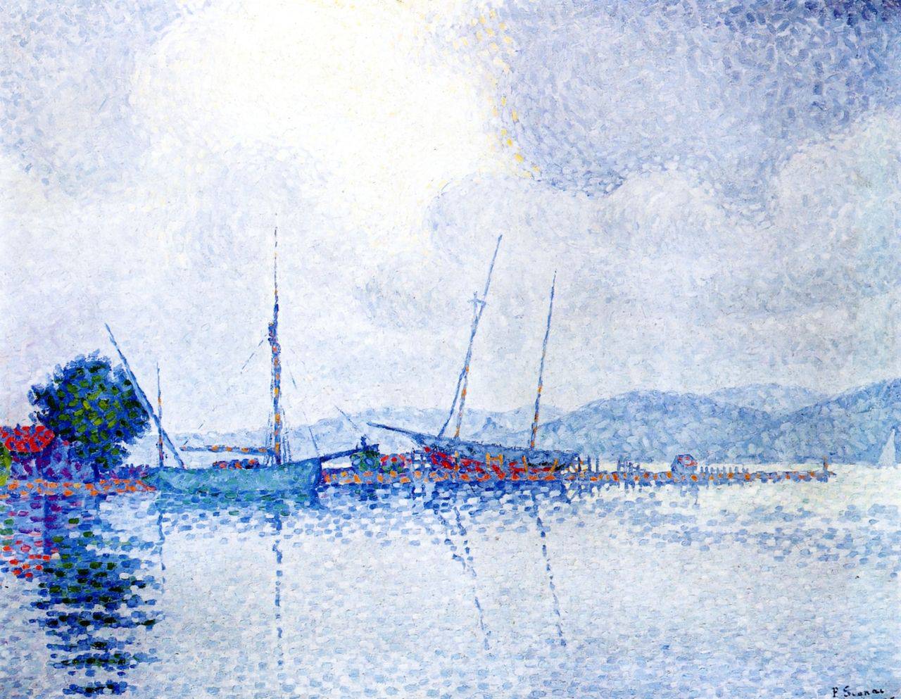 Saint Tropez, after the storm - Paul Signac