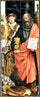 Saints John the Evangelist and Lawrence in living room