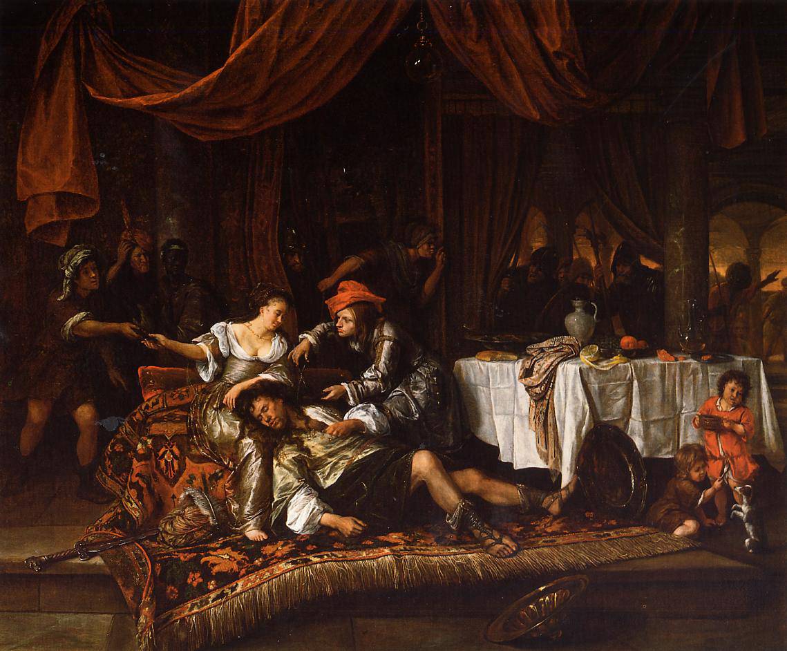 Samson and Delilah - Jan Steen