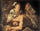 Samson and Delilah in modern living room
