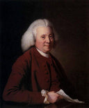 Samuel Crompton by Joseph Wright — male oil painting wall art, Romanticism