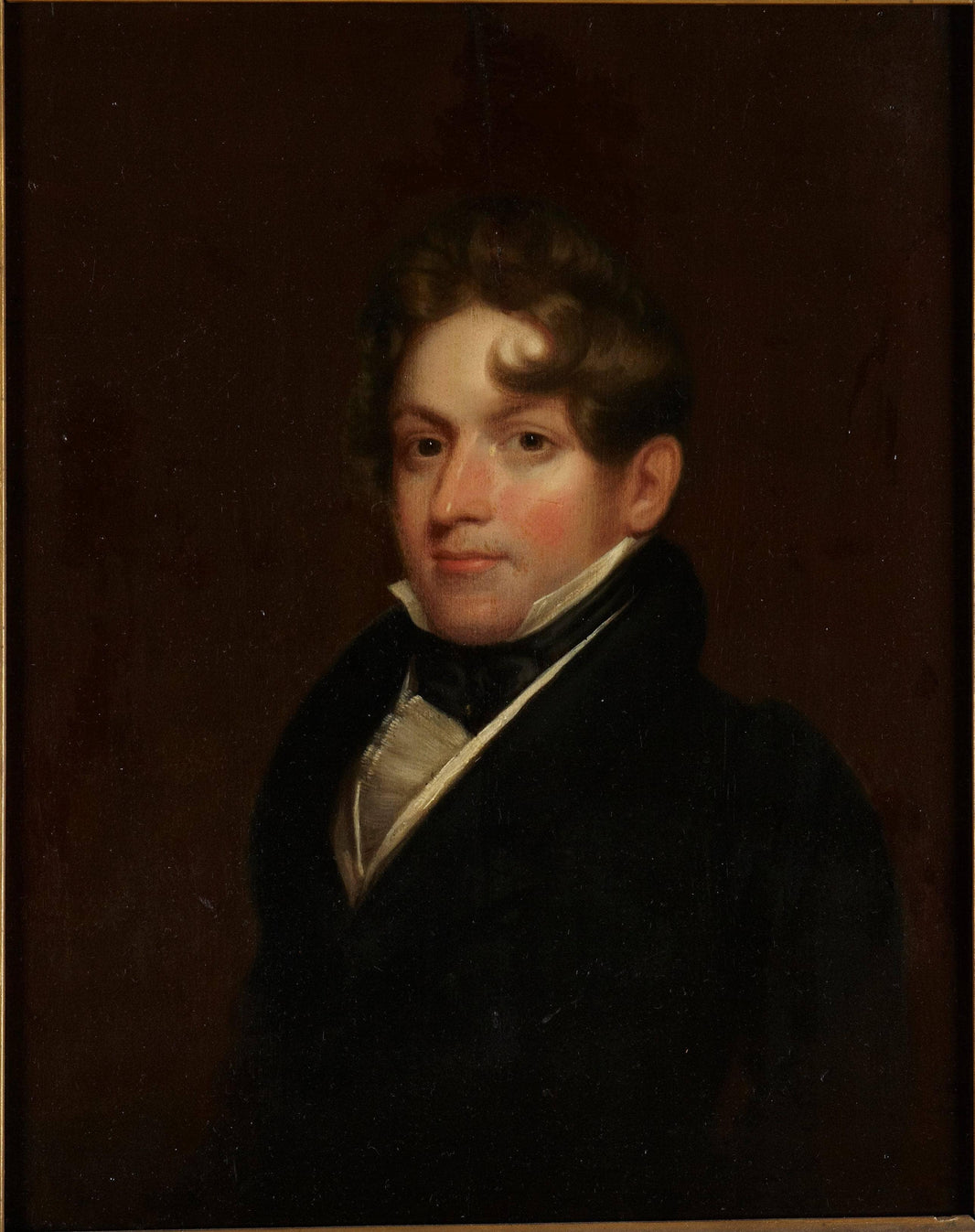Samuel Finley Breese Morse, Captain Demaresque of Gloucester by Samuel Morse — hand-painted portrait oil painting reproduction on canvas