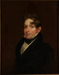 Samuel Finley Breese Morse, Captain Demaresque of Gloucester by Samuel Morse — hand-painted portrait oil painting reproduction on canvas