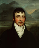 Samuel Fisher Bradford by Rembrandt Peale — male oil painting wall art, Neoclassicism