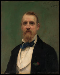 Samuel P. Avery by Raimundo de Madrazo — hand-painted portrait oil painting reproduction on canvas