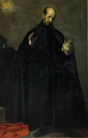 San Francisco de Borja (Saint Francis Borgia) by Alonzo Cano — religion oil painting wall art, Baroque
