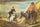 Sancho Panza and Don Quixote in the Mountains in hallway