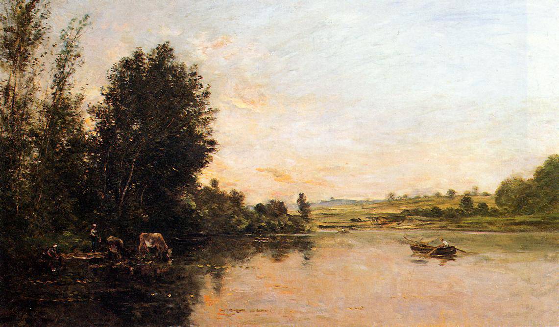 Sand Quarries near Valmondois - Charles-Francois Daubigny