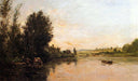 Sand Quarries near Valmondois by Charles-Francois Daubigny — hand-painted animal oil painting reproduction on canvas