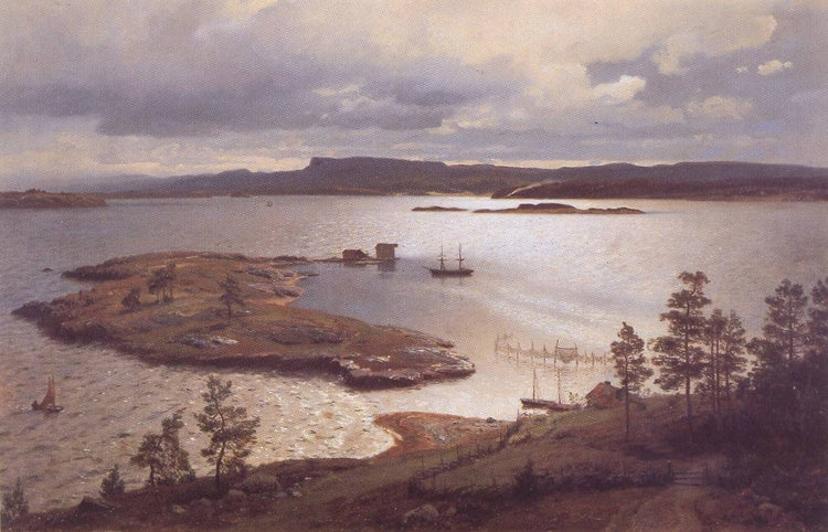 Sandviksfjorden - Hans Gude