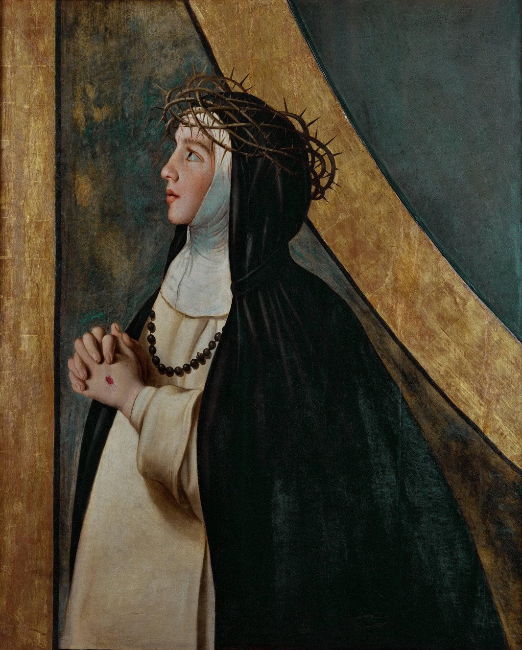 Santa Catalina De Siena by Juan Bautista Maíno — hand-painted portrait oil painting reproduction on canvas