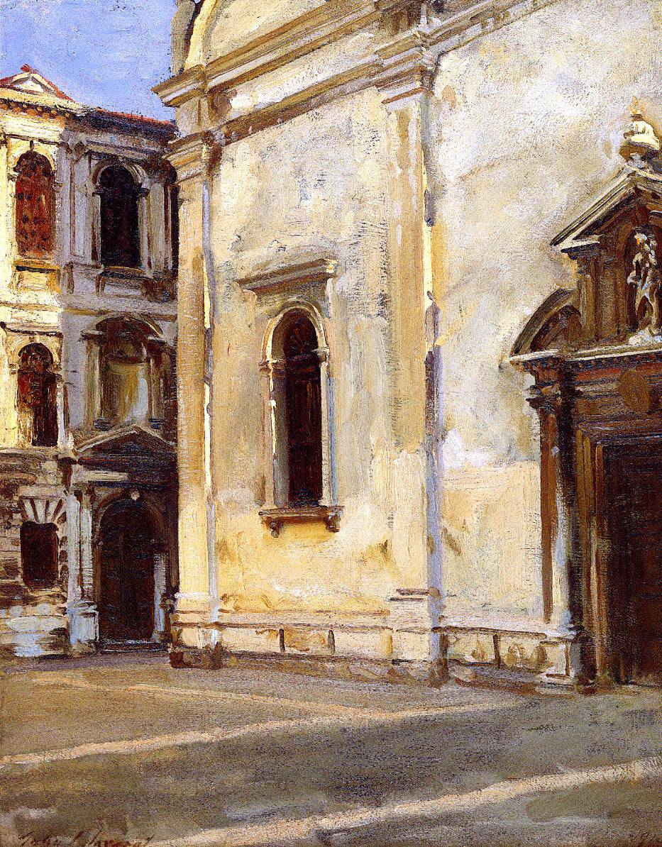 Santa Maria del Carmelo and Scuola Grande dei Carmini - John Singer Sargent