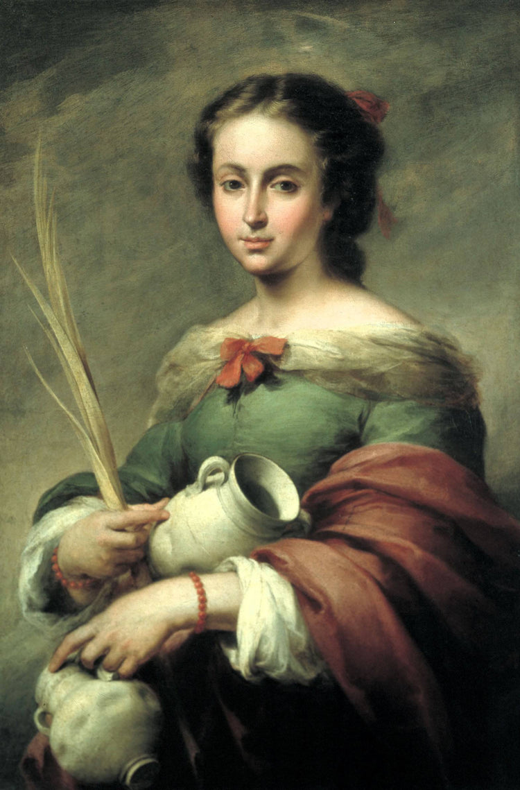 Santa Rufina - Bartolome Esteban Murillo