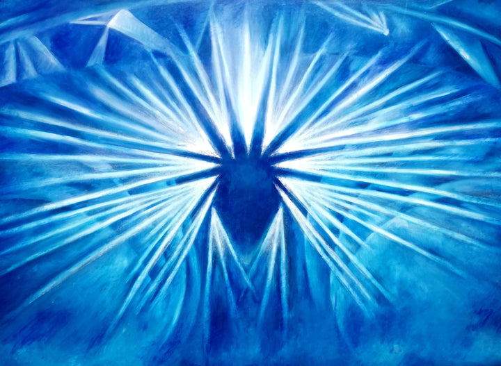 At least you in the universe by Giovanni Guida — hand-painted abstract oil painting reproduction on canvas