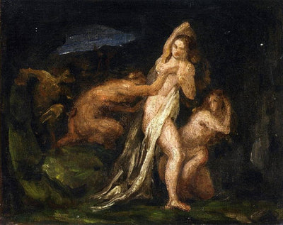 Satyres and Nymphs in study