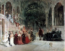 Scene from a Ballet (study) by Ilya Repin — religious oil painting wall art, Realism