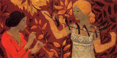 Scene by Paul Serusier, oil painting reproduction