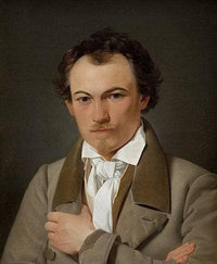 Scenery Painter Troels Lund by Ditlev Blunck — hand-painted portrait oil painting reproduction on canvas