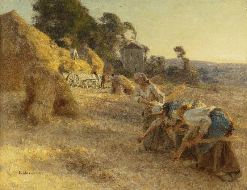 Scenes from harvest - Léon Augustin Lhermitte