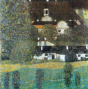 Schloss Kammer am Attersee, II by Gustav Klimt — flower oil painting wall art, Art Nouveau Modern