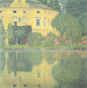 Schloss Kammer on the Attersee IV - Gustav Klimt