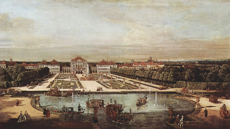 Schloss Nymphenburg on gallery wrap