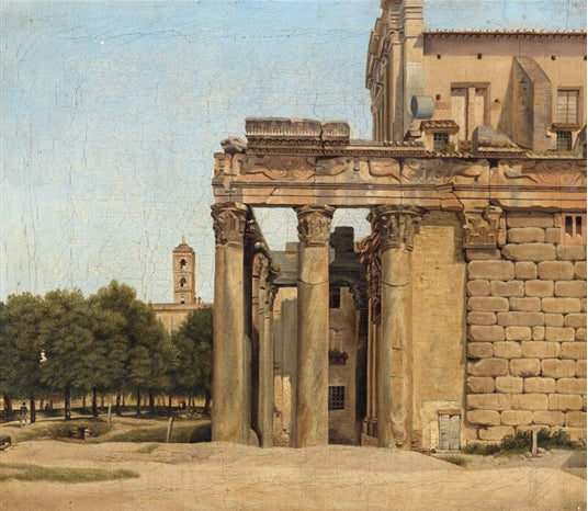 Part of the Via Sacra - Christoffer Wilhelm Eckersberg